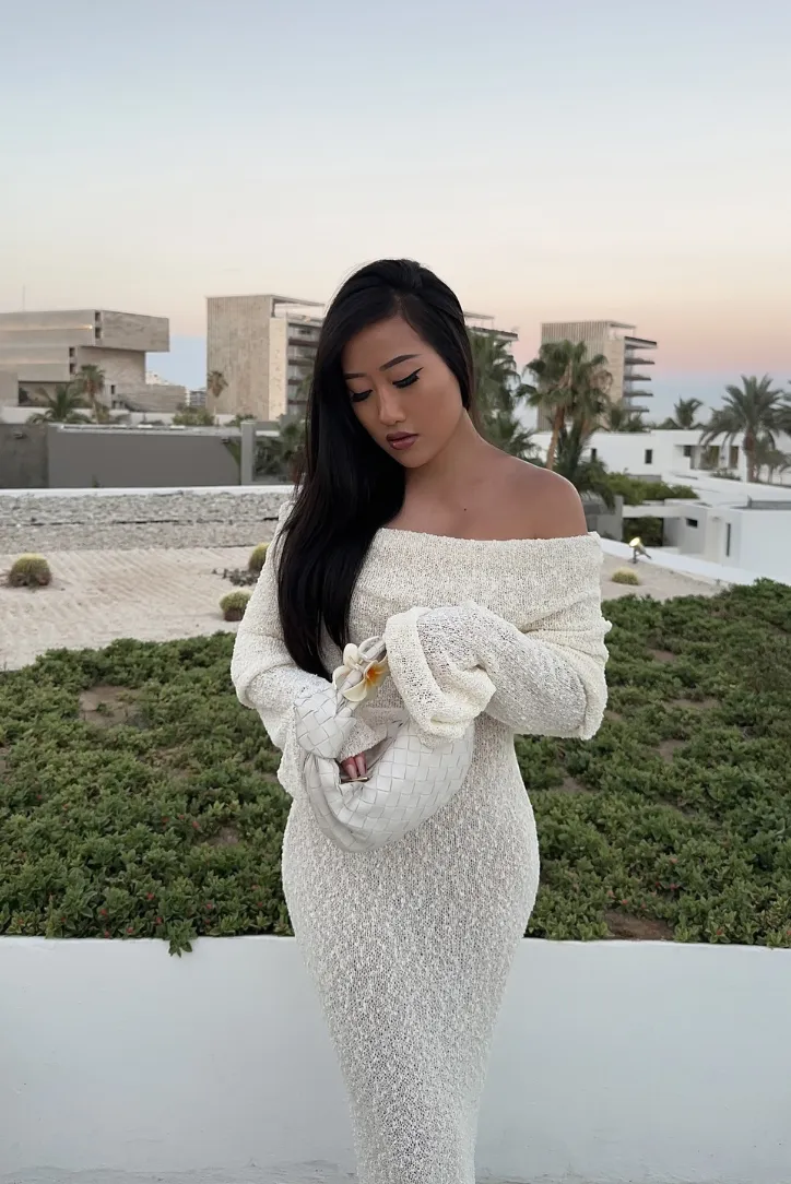 Layell Boucle Maxi- White sold by Angel Lane product image thumbnail 3