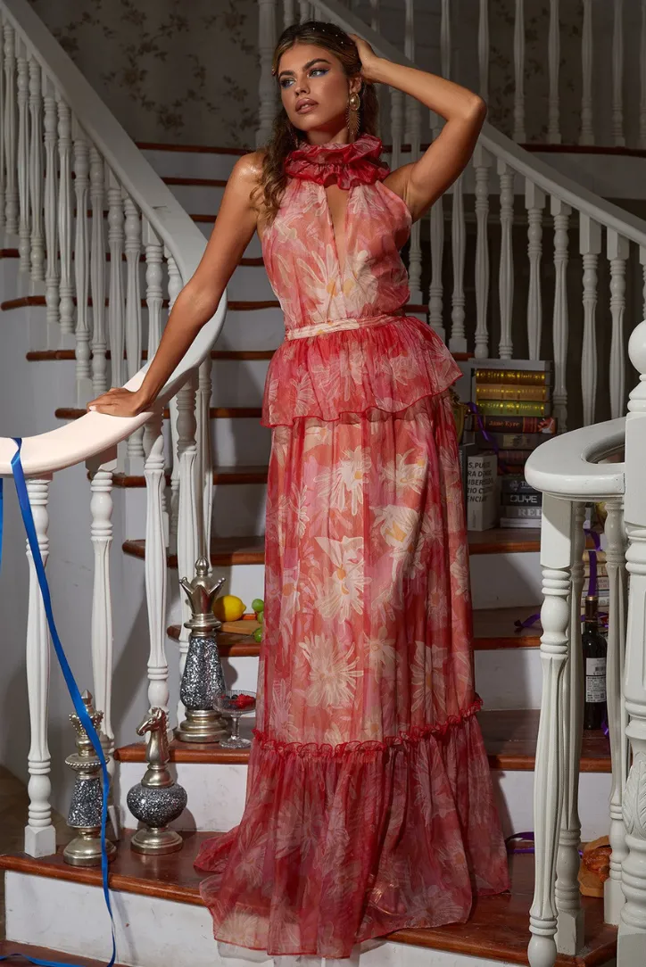 Anya Halterneck Maxi sold by Angel Lane product image thumbnail 5