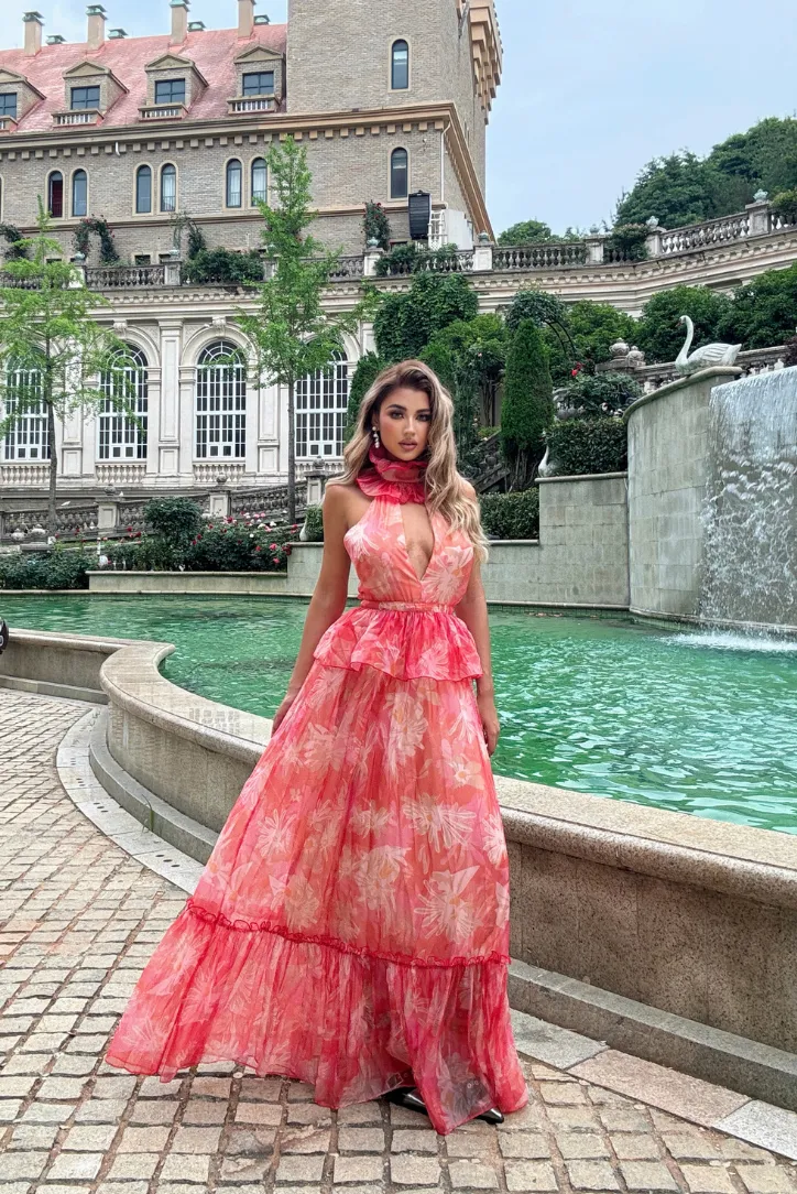 Anya Halterneck Maxi sold by Angel Lane product image thumbnail 2