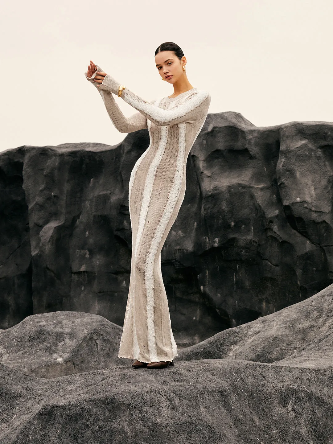 Lauren Knit Maxi sold by Angel Lane product image thumbnail 3