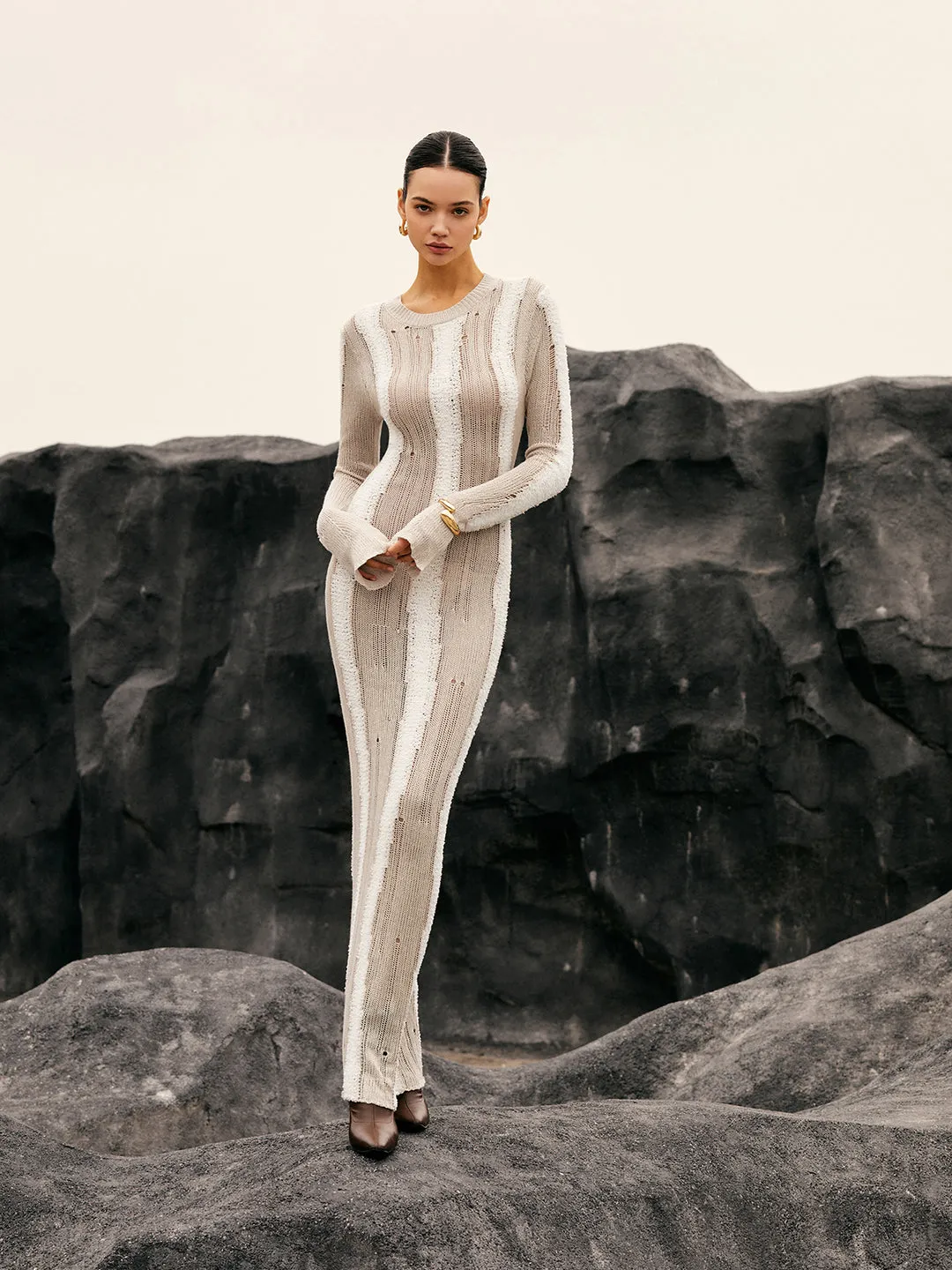 Lauren Knit Maxi sold by Angel Lane product image thumbnail 4