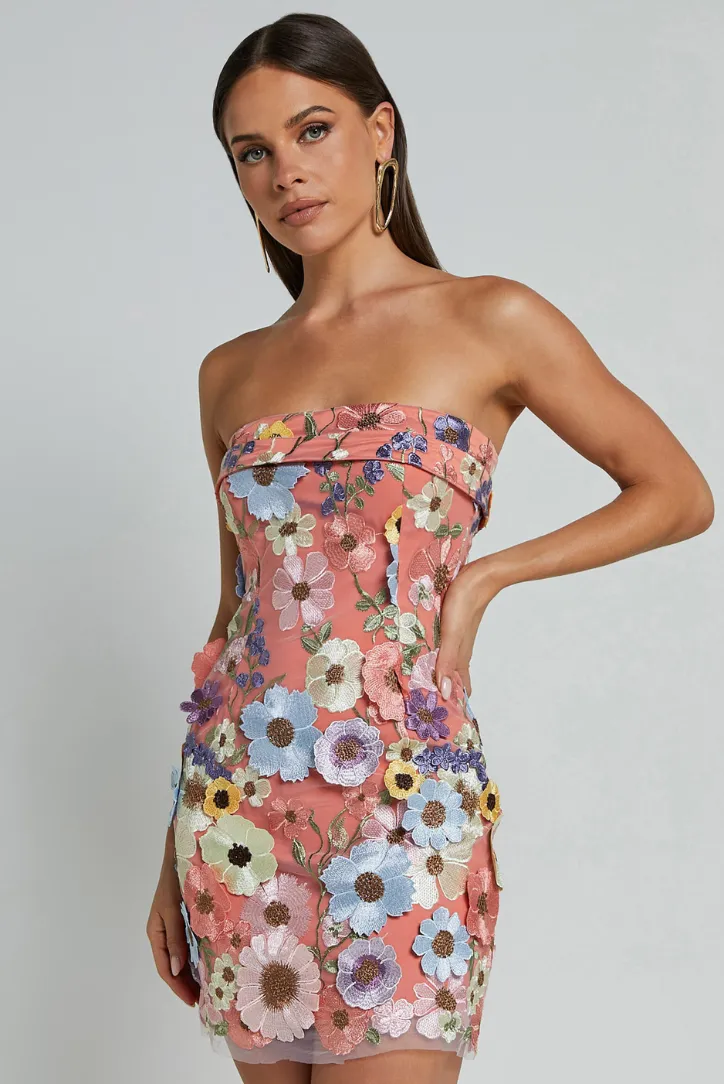 Swifty Mini Dress- Peach sold by Angel Lane product image thumbnail 3