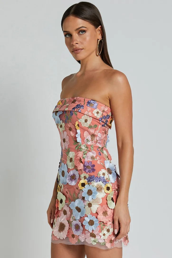 Swifty Mini Dress- Peach sold by Angel Lane product image thumbnail 2