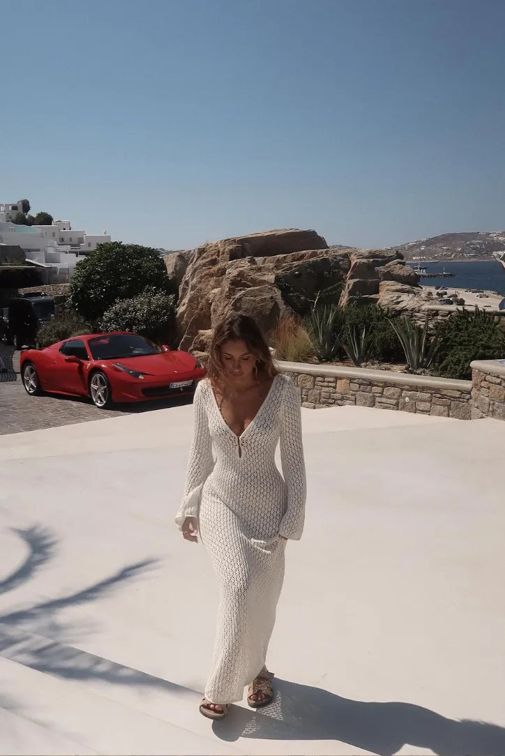 Viva Knit Maxi- Cream sold by Angel Lane product image thumbnail 2