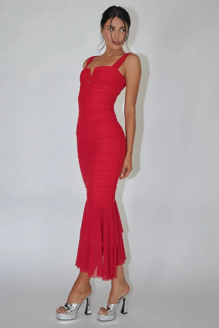 Lucia Maxi- Red sold by Angel Lane product image thumbnail 3
