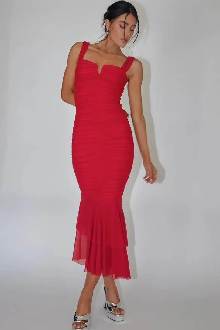 Lucia Maxi- Red sold by Angel Lane product image thumbnail 2