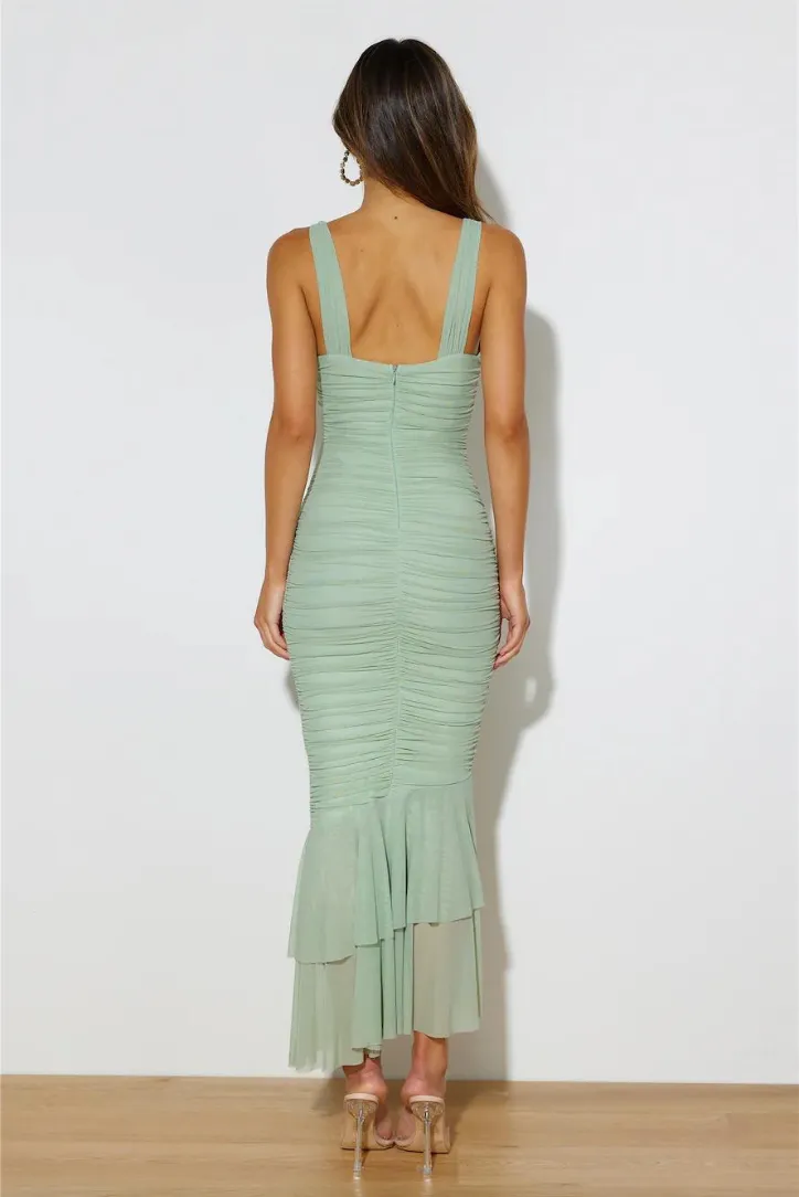 Lucia Maxi- Olive sold by Angel Lane product image thumbnail 3