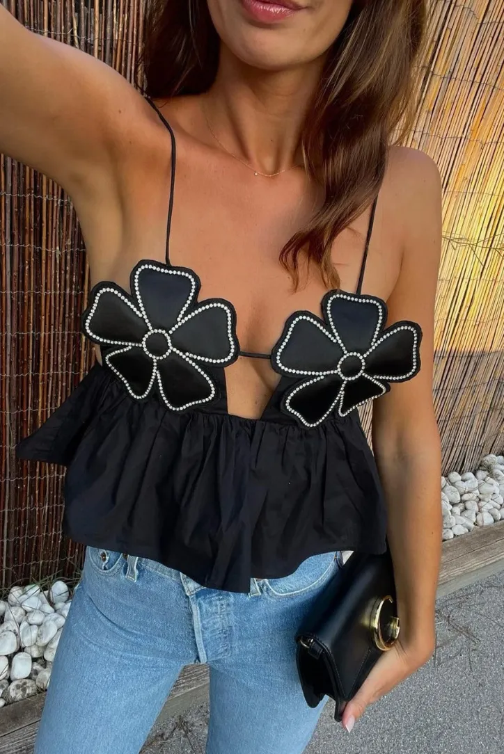 Esmerelda Top- Black sold by Angel Lane product image thumbnail 2