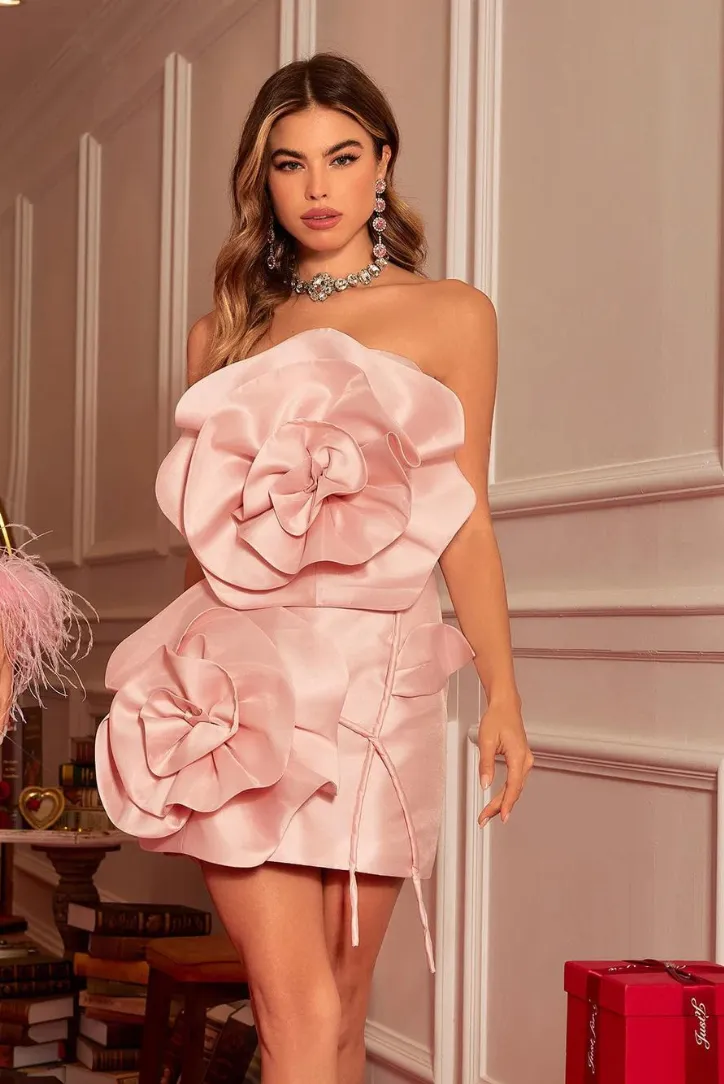 Cari Floral Mini- Blush sold by Angel Lane