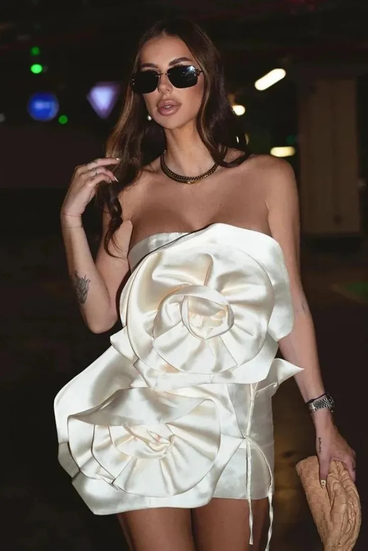 Cari Floral Mini- Ivory sold by Angel Lane product image thumbnail 4