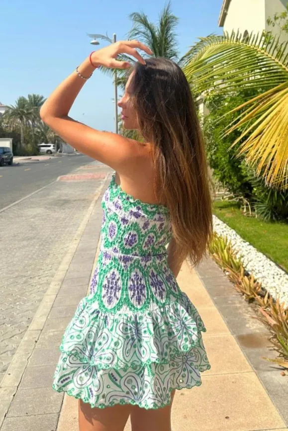 Monaco Mini Dress- Rosemary sold by Angel Lane product image thumbnail 2