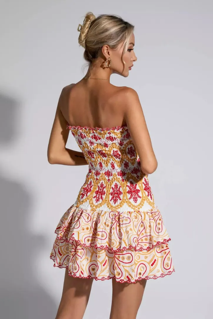 Monaco Mini Dress- Sunset sold by Angel Lane product image thumbnail 2