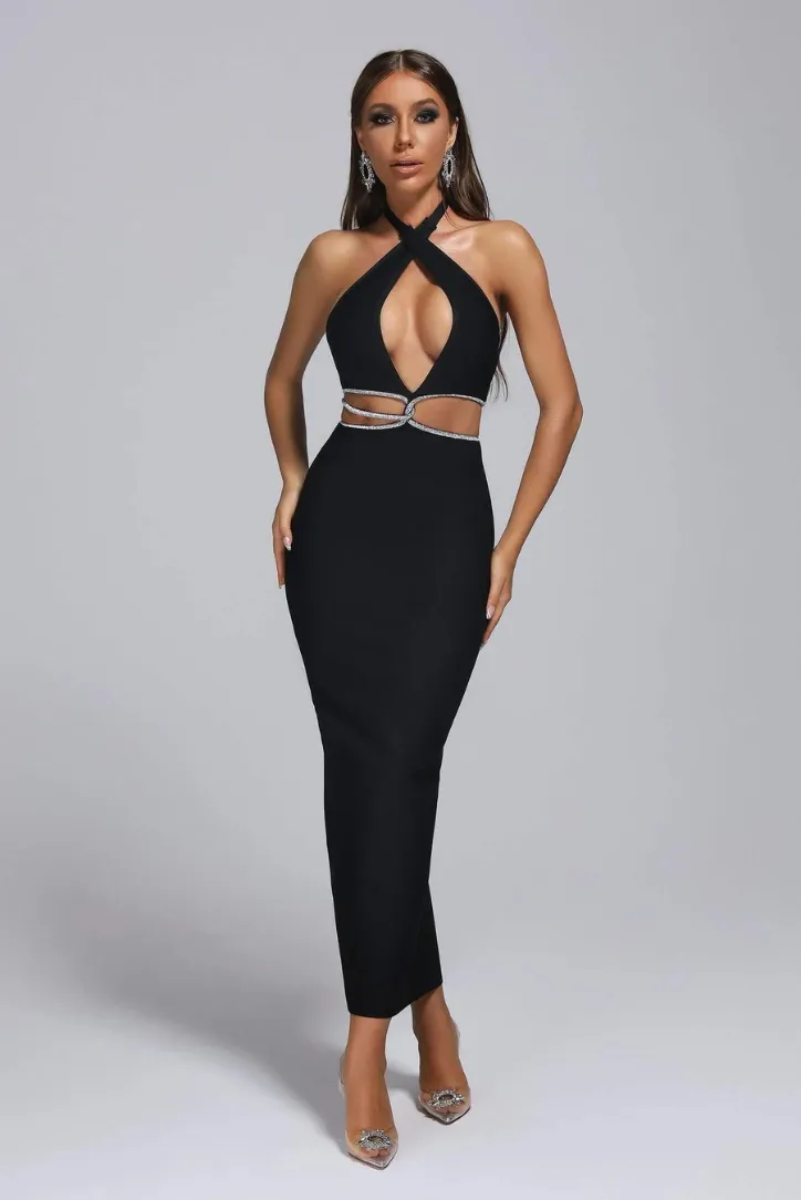 Rianna Halter Midi sold by Angel Lane