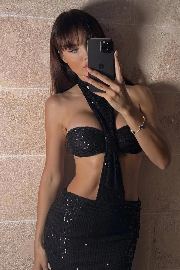 Carla Sequin Maxi sold by Angel Lane product image thumbnail 2