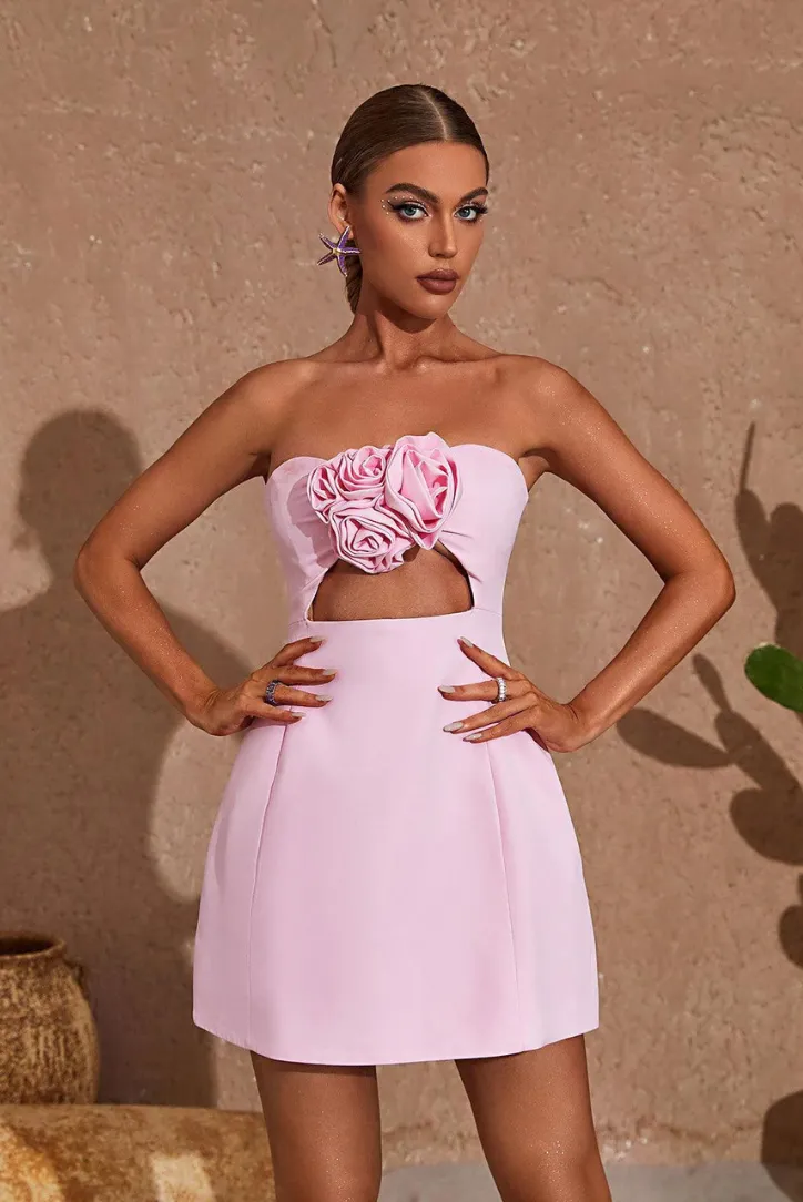 Elanore Floral Mini- Pink sold by Angel Lane product image thumbnail 3