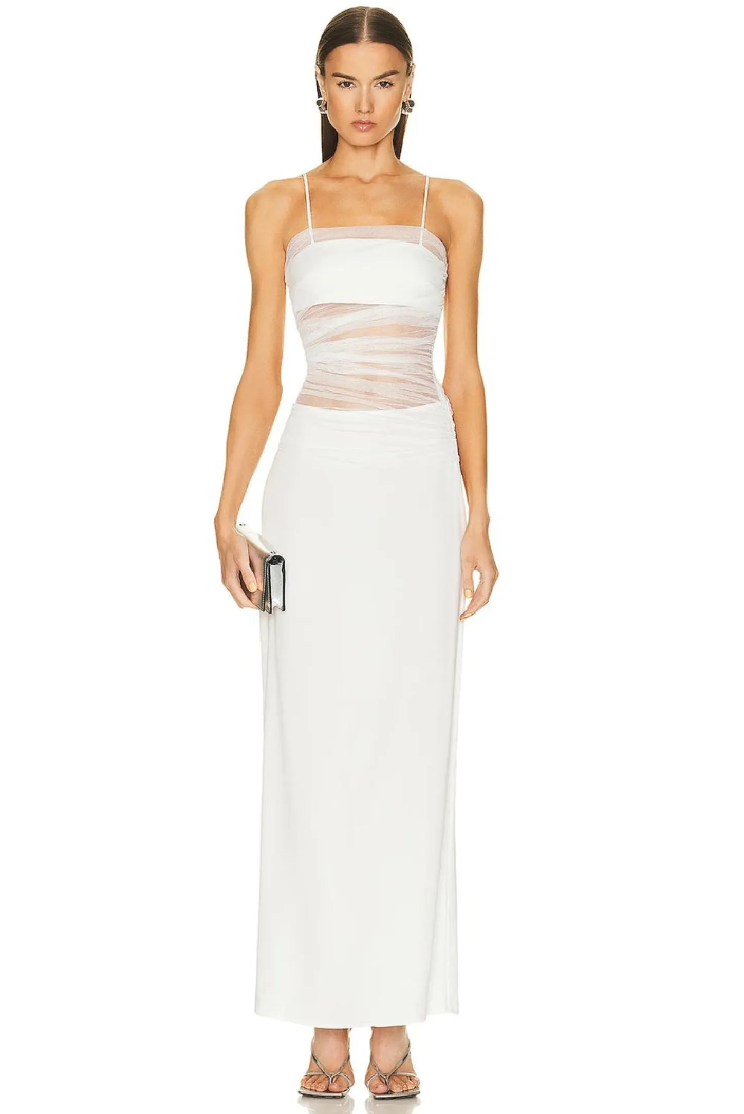 Kristine Maxi- White sold by Angel Lane