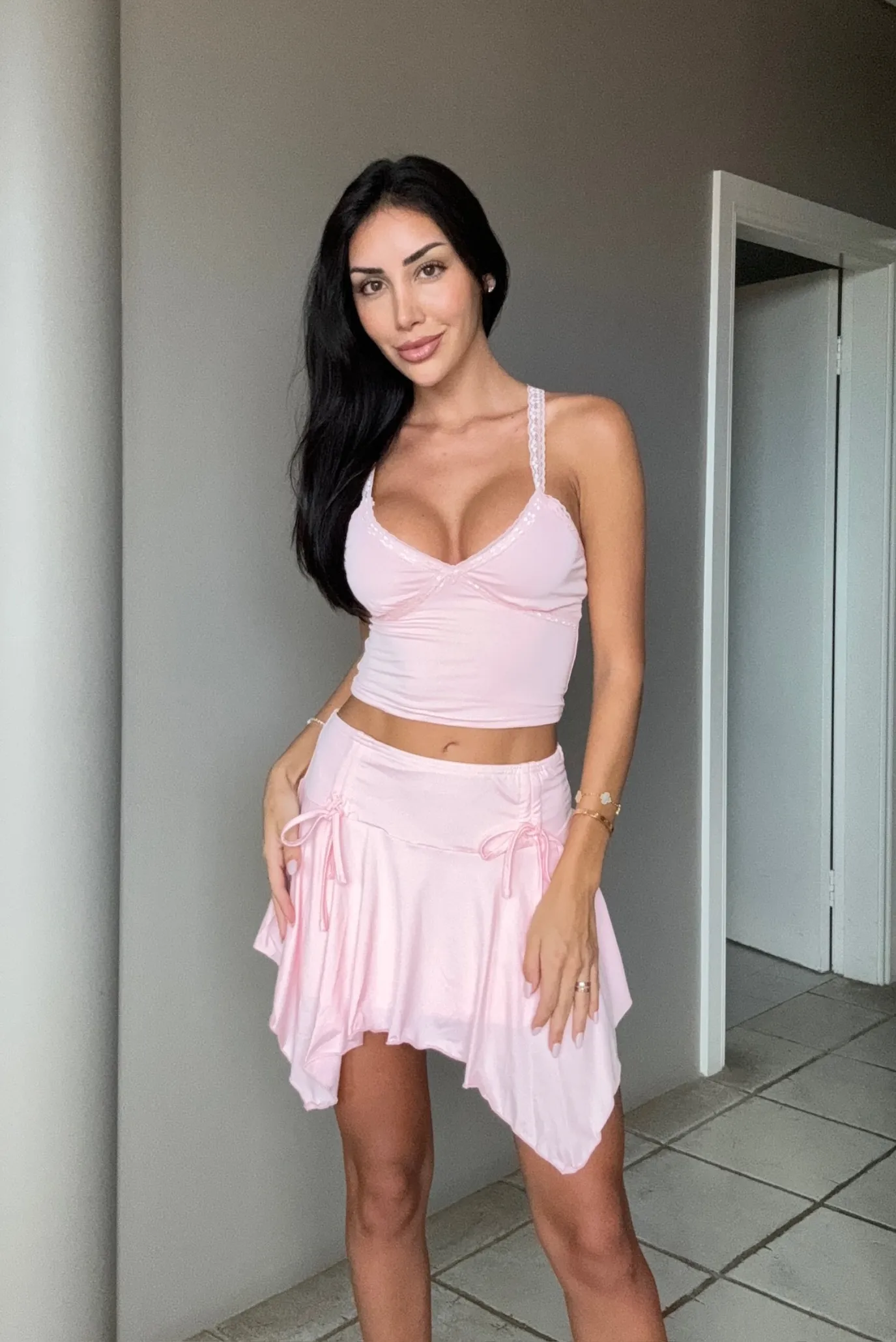 Cherie Top- Pink sold by Angel Lane product image thumbnail 2