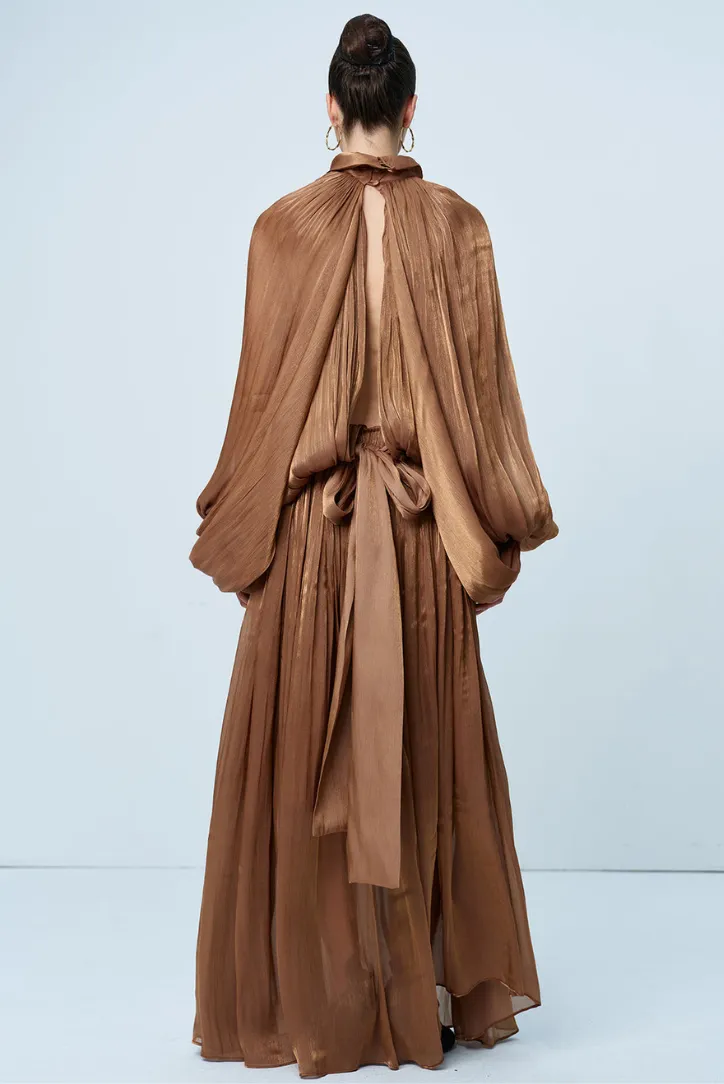 Marwa Maxi- Brown sold by Angel Lane product image thumbnail 5