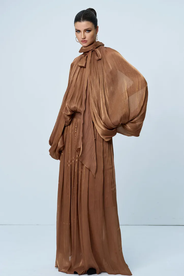 Marwa Maxi- Brown sold by Angel Lane product image thumbnail 4