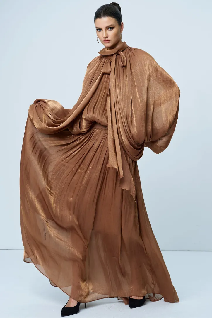 Marwa Maxi- Brown sold by Angel Lane product image thumbnail 3