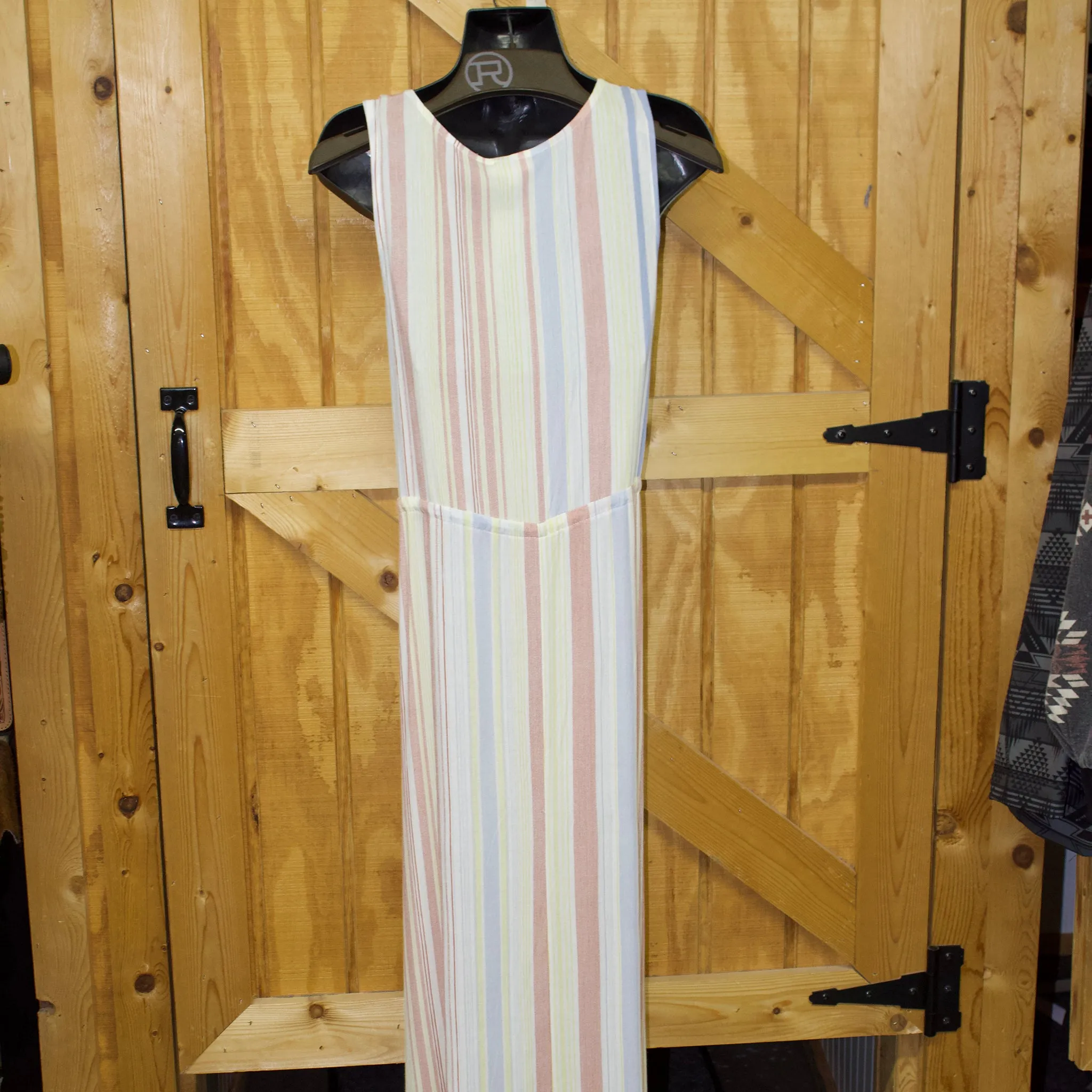 Pastel Multi Colored Striped Dress sold by Western Edge product image thumbnail 2
