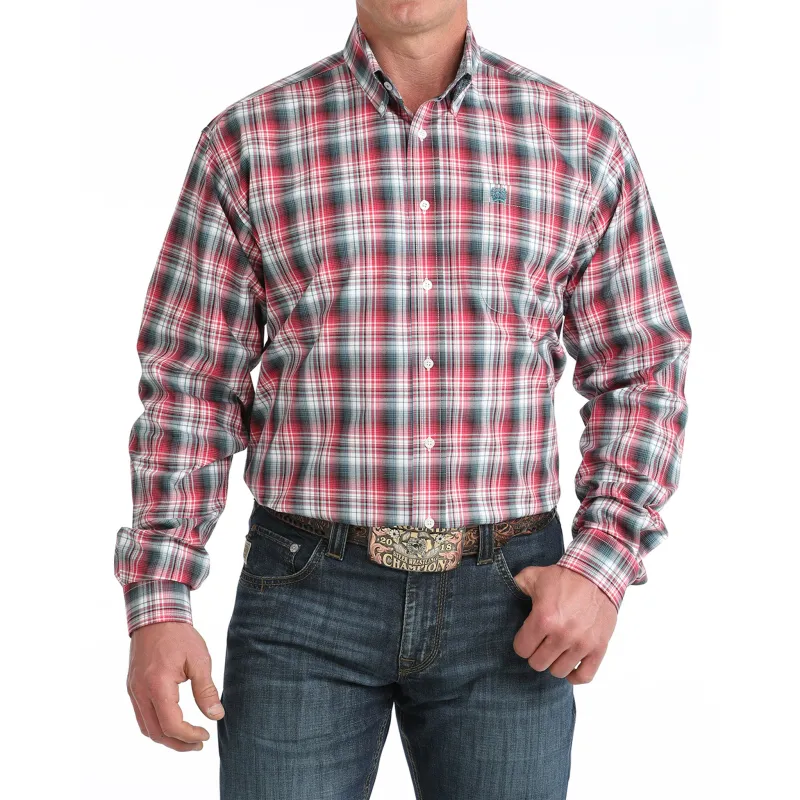 Cinch Men's Multicolored Plaid Shirt sold by Western Edge