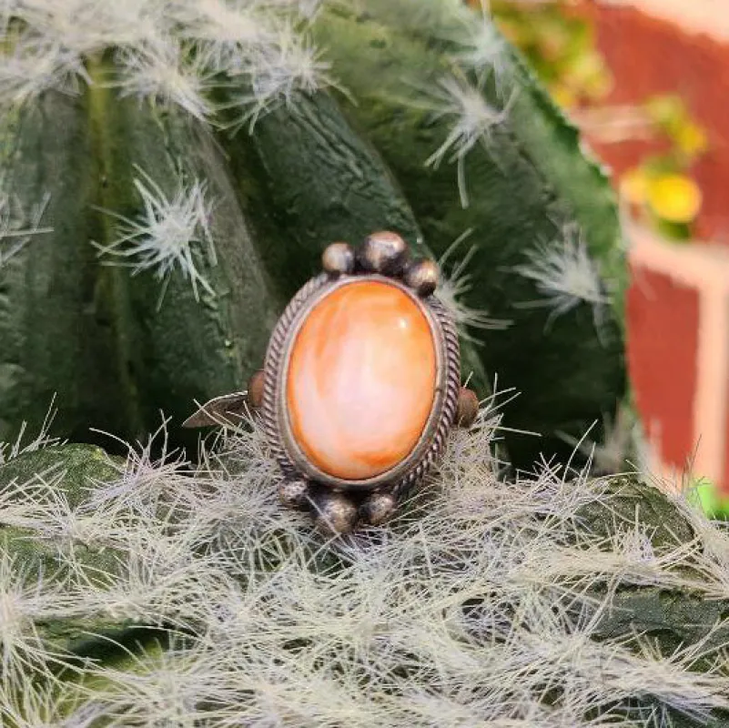 " Brylynn " Spiny Oyster Ring made by Western Edge