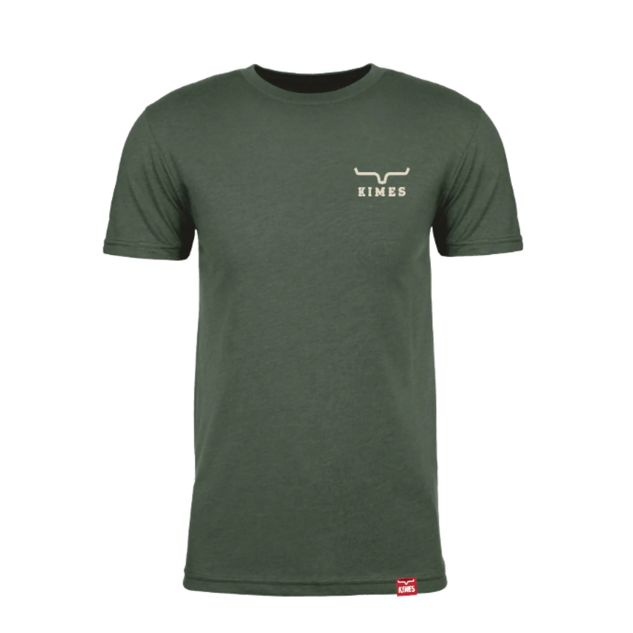 Kimes Ranch Heavy Text Forest Green Tee sold by Western Edge product image thumbnail 2