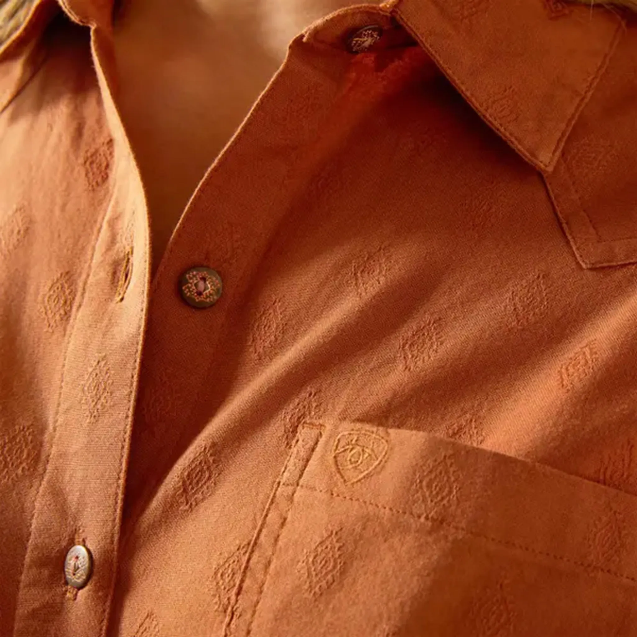 Ariat Women's Billie Jean Glazed Ginger Shirt sold by Western Edge product image thumbnail 3