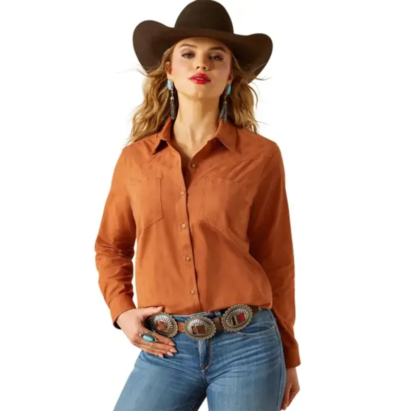 Ariat Women's Billie Jean Glazed Ginger Shirt made by Ariat