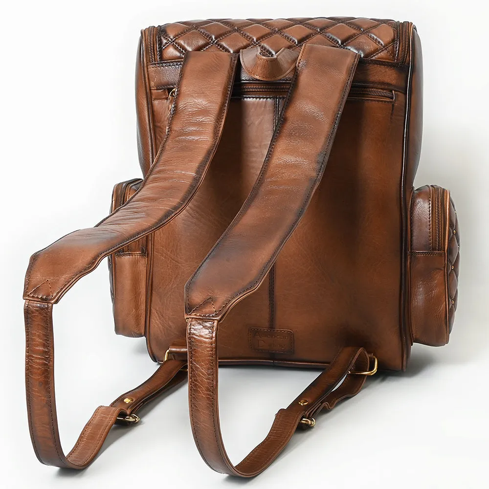 American Darling Quilted Leather Backpack sold by Western Edge product image thumbnail 2
