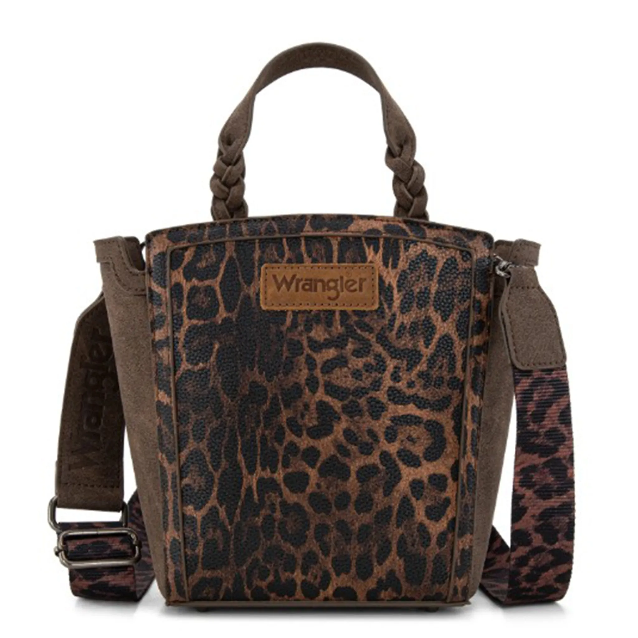 Wrangler Leopard Print Crossbody Purse sold by Western Edge