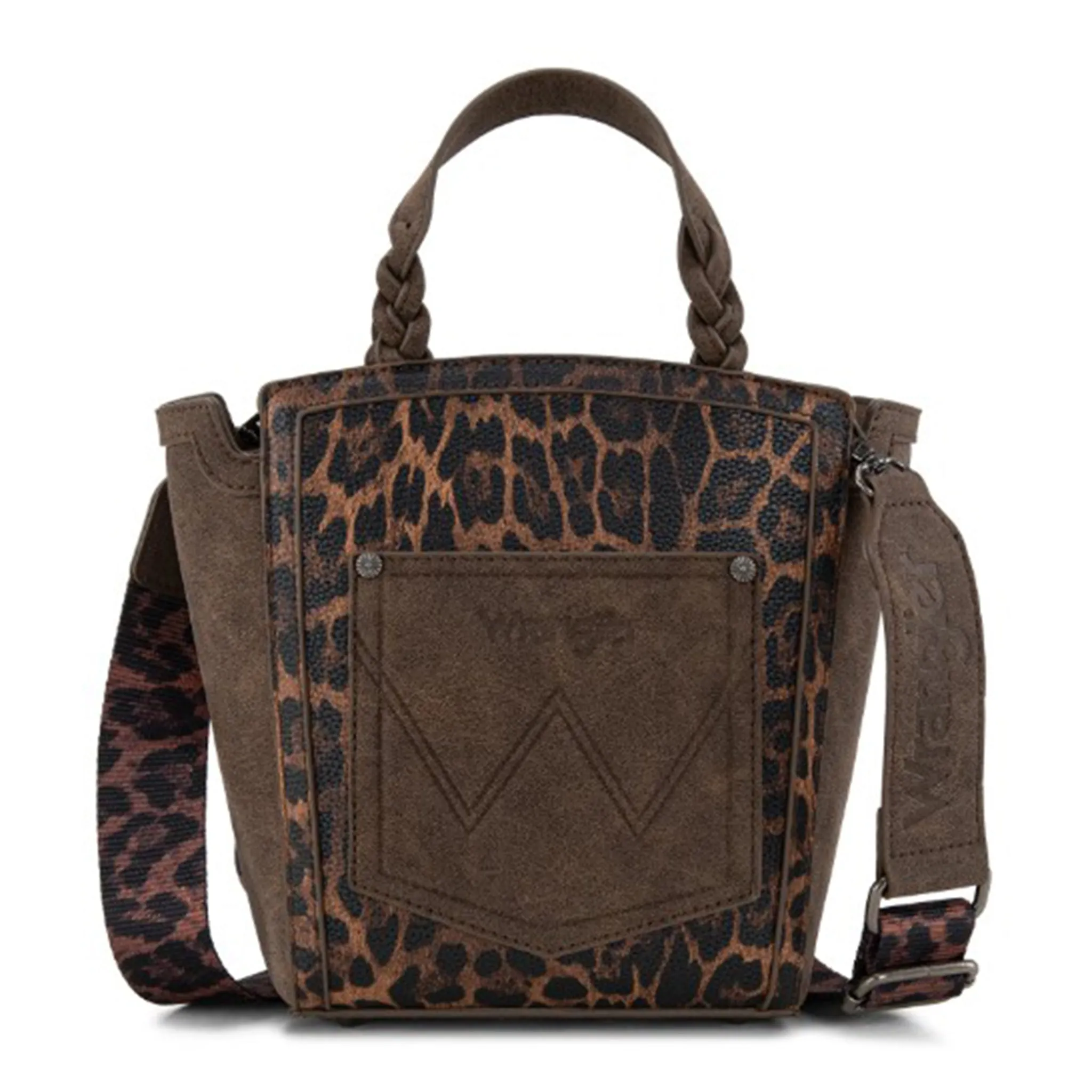 Wrangler Leopard Print Crossbody Purse sold by Western Edge product image thumbnail 2