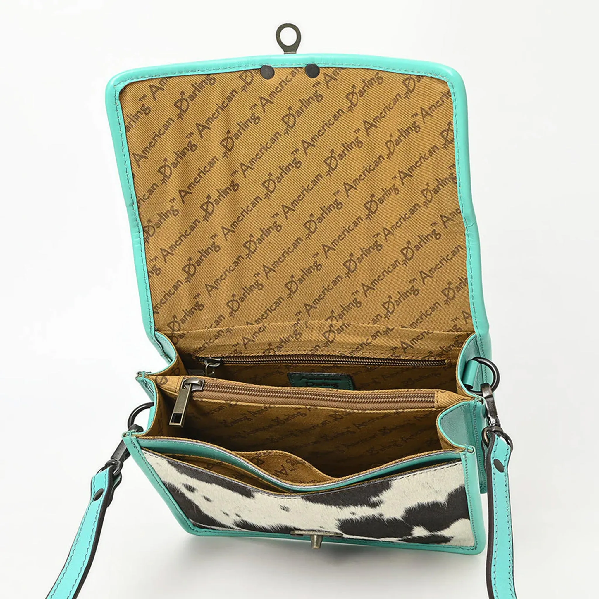 Turquoise Tooled Crossbody Purse sold by Western Edge product image thumbnail 2
