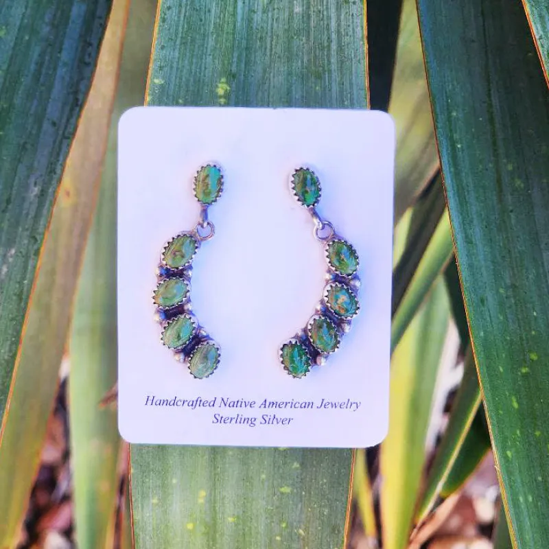 " Gretta " Sonoran Gold Cluster Dangles made by Western Edge