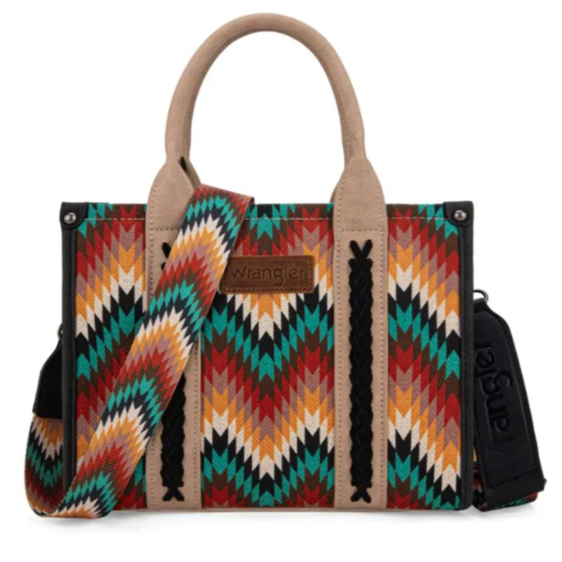 Wrangler Sunset Aztec Tote Bag sold by Western Edge