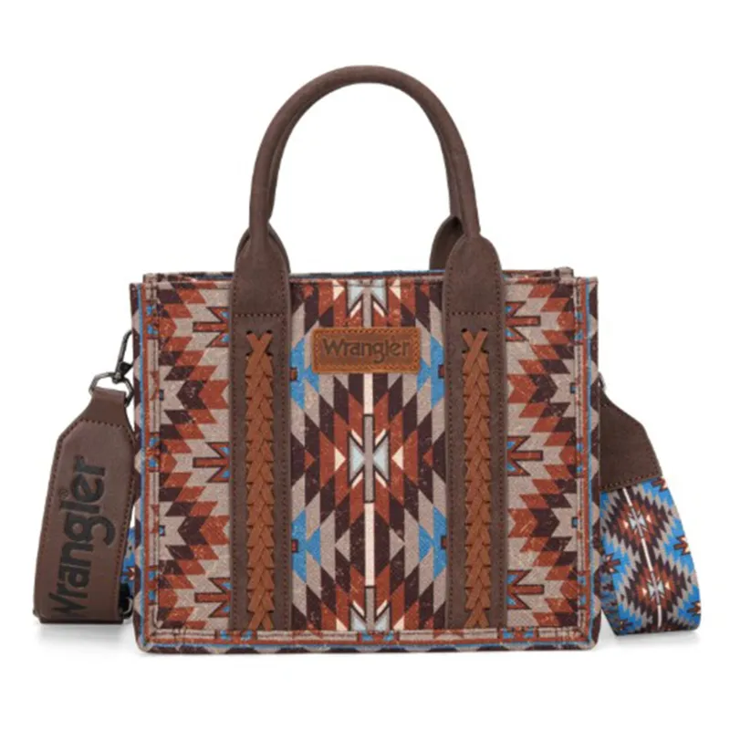 Wrangler Coffee Southwest Aztec Tote Bag sold by Western Edge