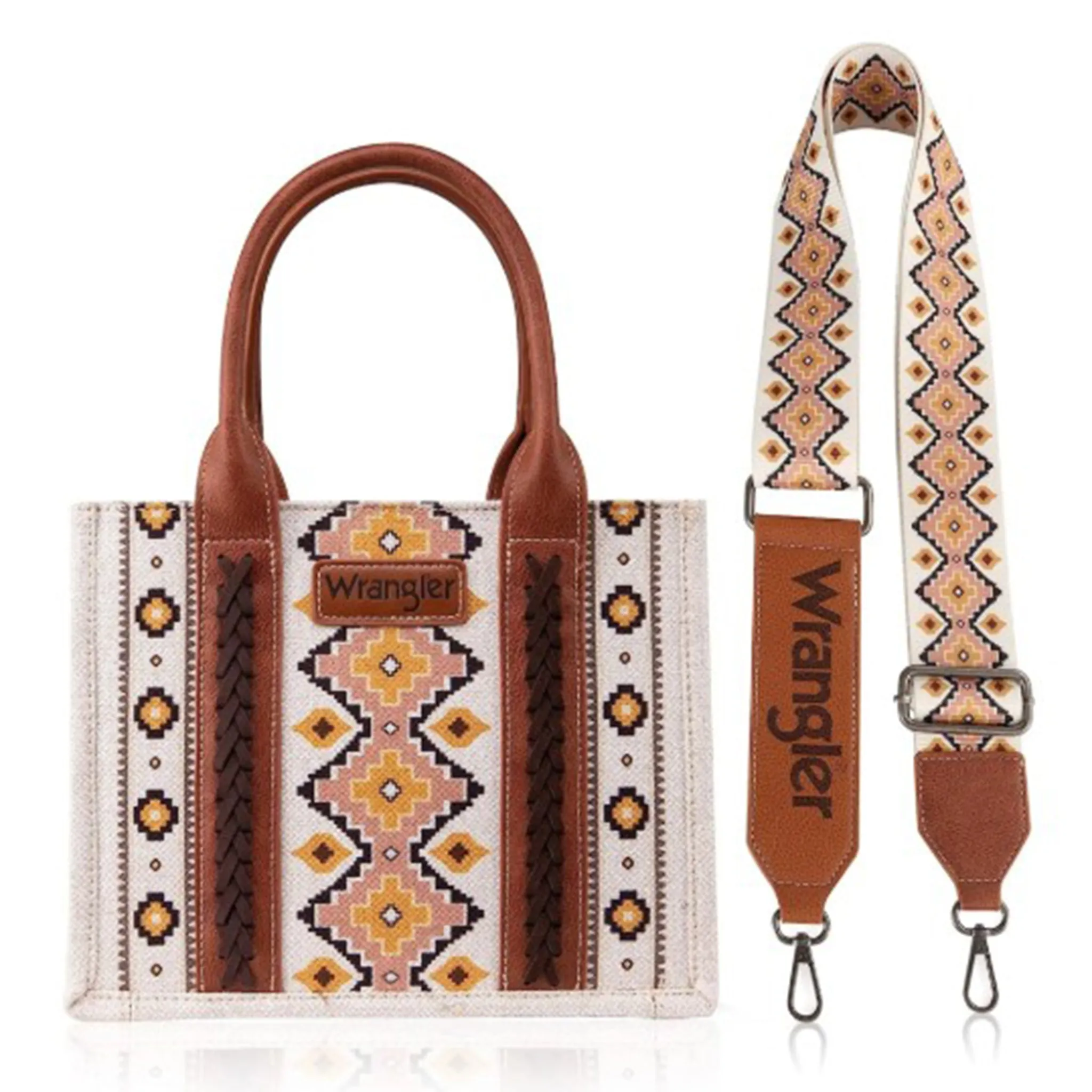Wrangler Southwest Aztec Tote Bag sold by Western Edge product image thumbnail 4