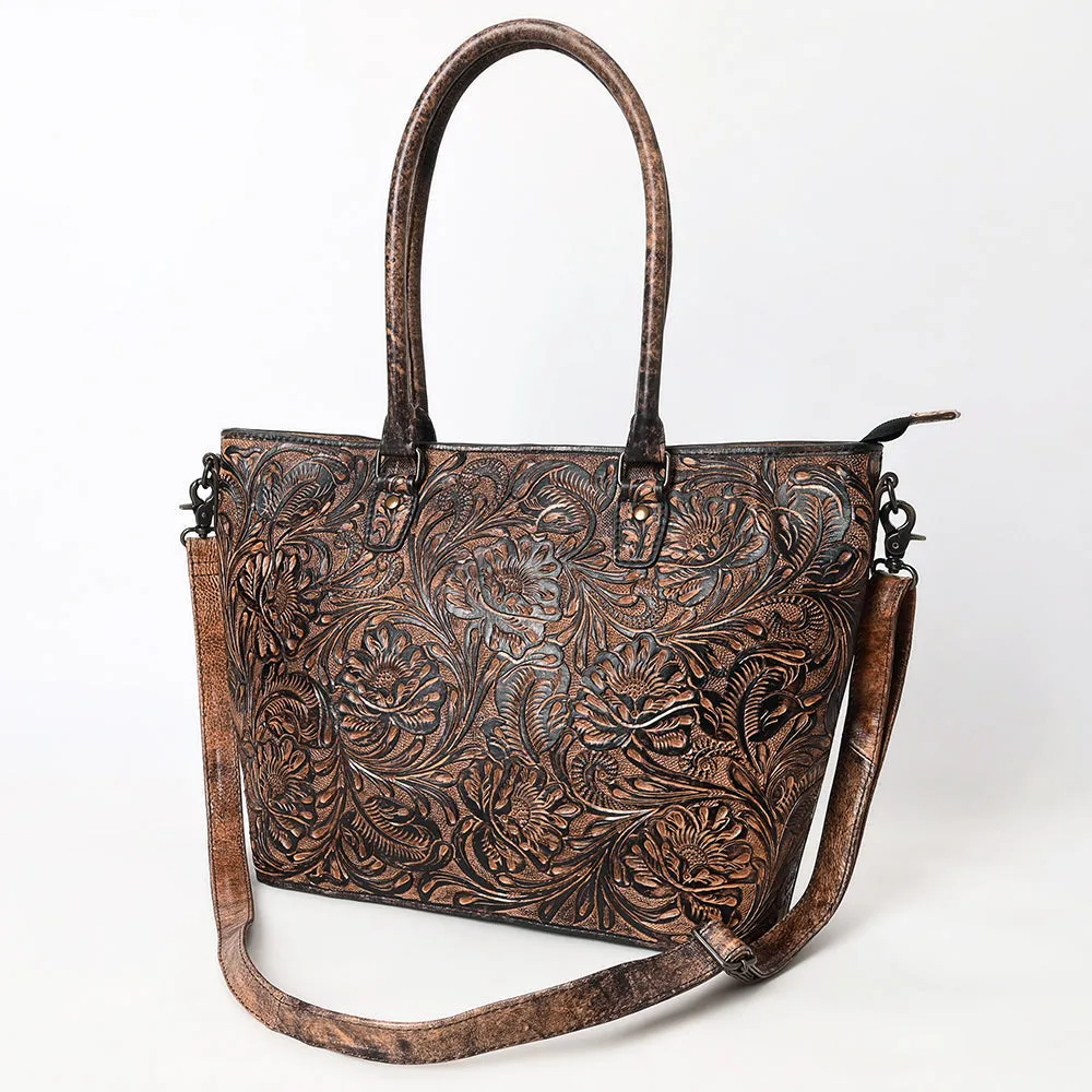 American Darling Chocolate Brown Tote Bag sold by Western Edge