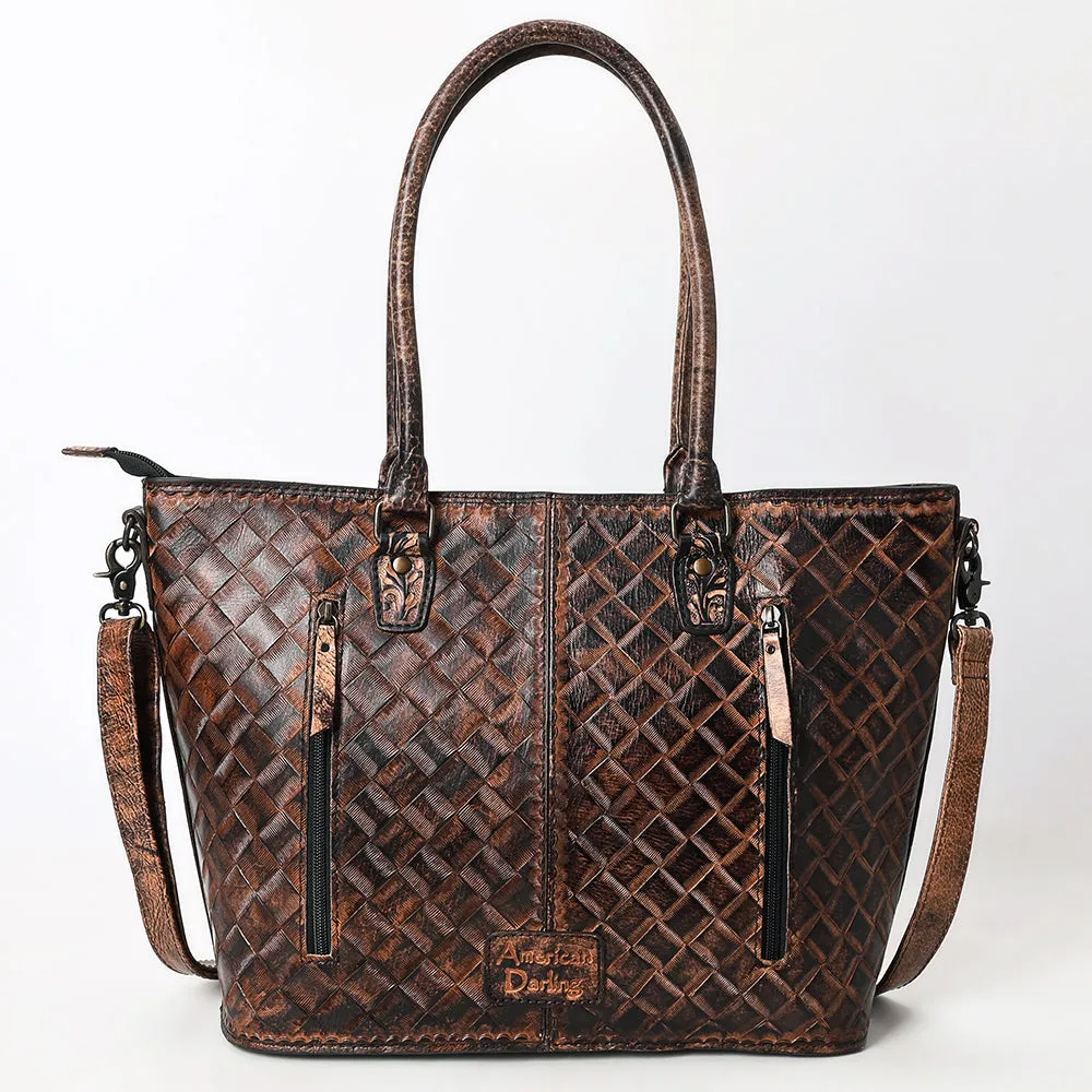 American Darling Chocolate Brown Tote Bag sold by Western Edge product image thumbnail 2