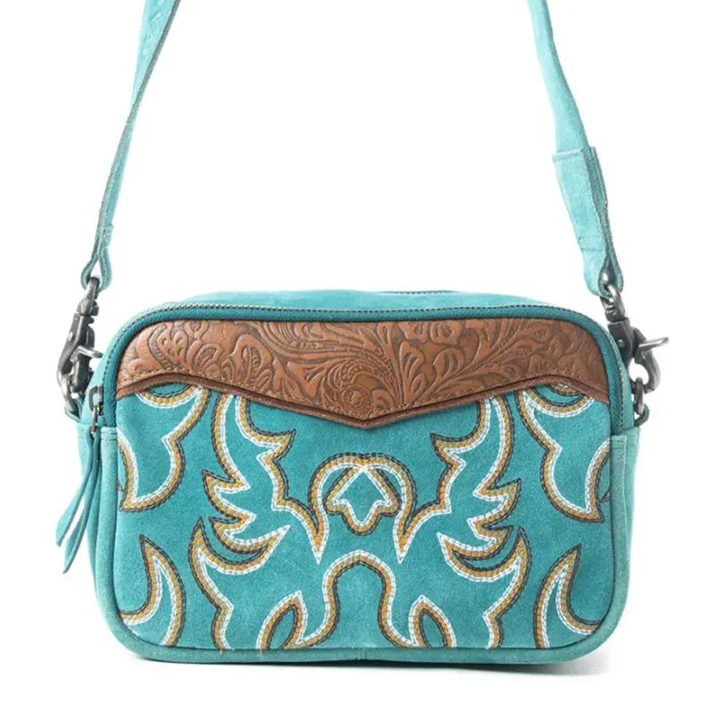 Myra Tooled Boot Stitch Purse sold by Western Edge