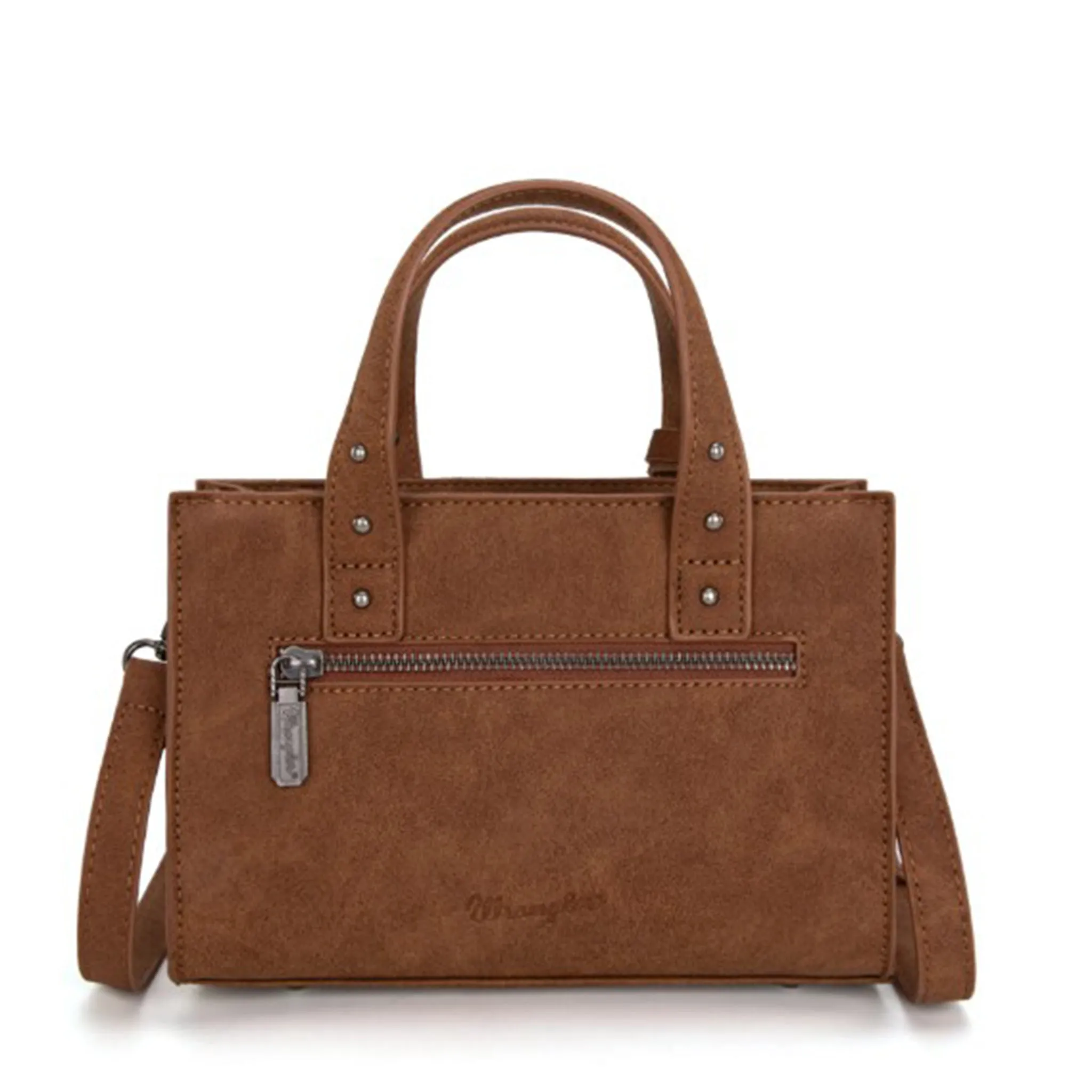 Wrangler Brown Floral Tote Bag sold by Western Edge product image thumbnail 2