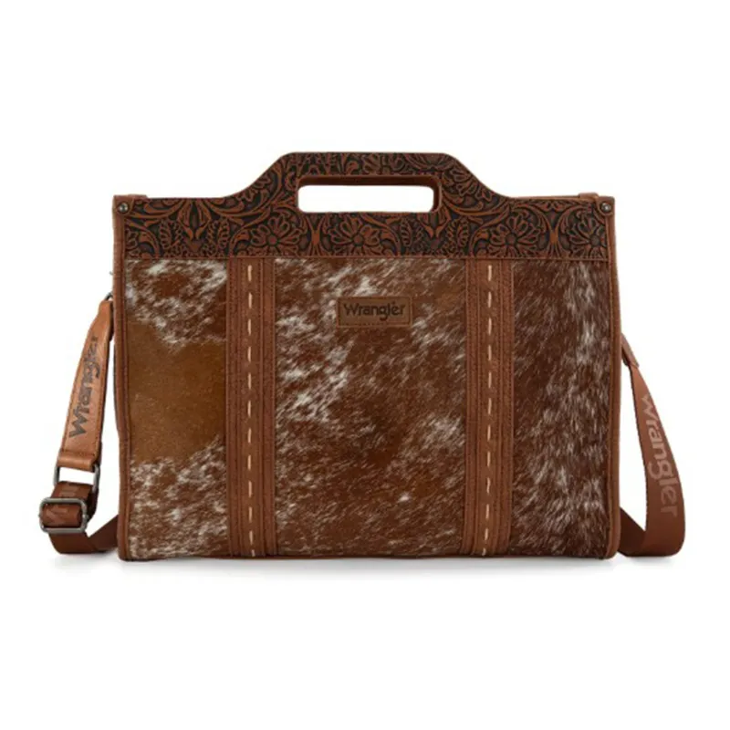 Wrangler Hair-On Hide Carry All Tote Bag made by Montana West