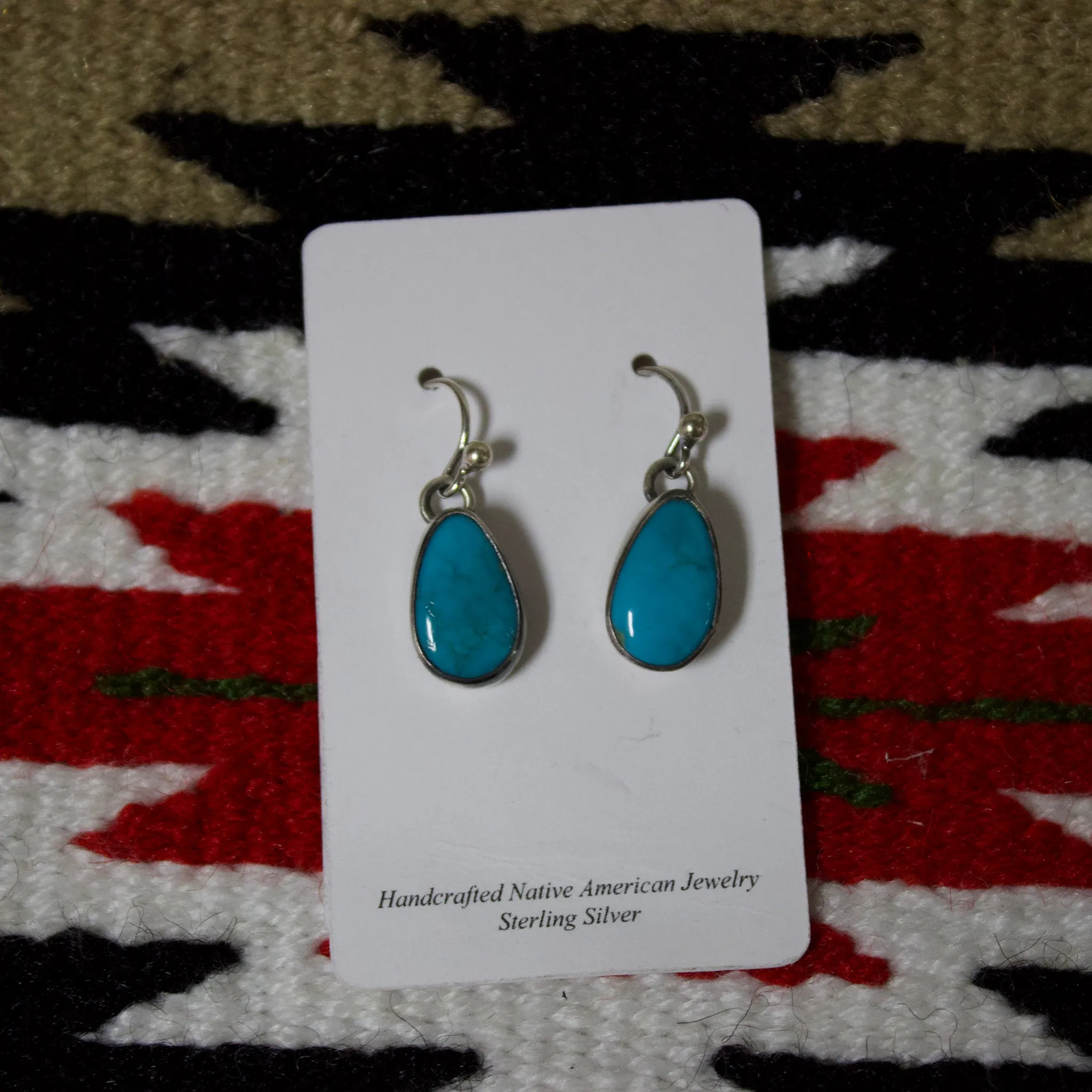 "Aggie" Kingman Oval Earrings sold by Western Edge