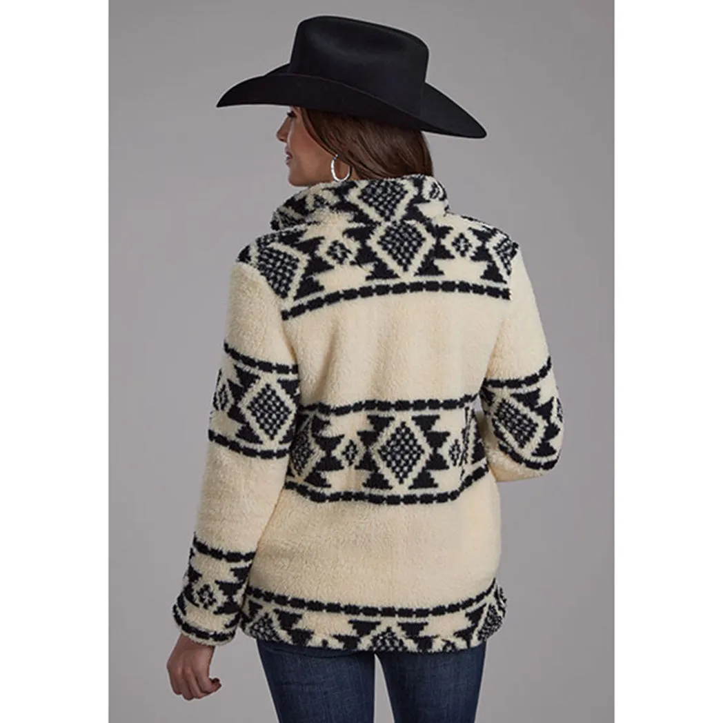 Roper Women's Aztec Fleece Jacket sold by Western Edge product image thumbnail 2