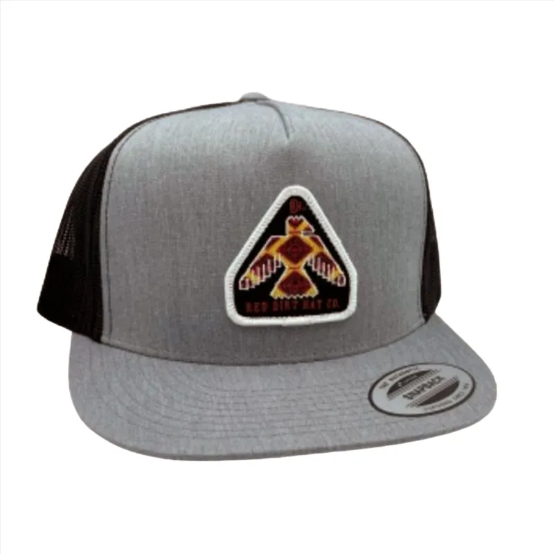 Red Dirt Grey Thunderbird Cap made by Western Edge