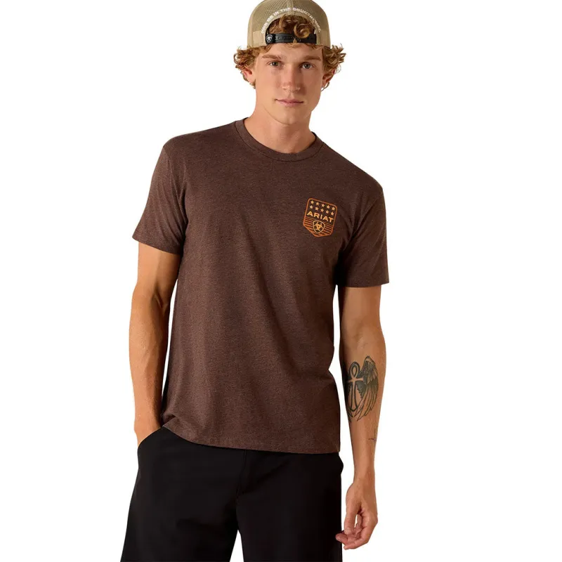 Ariat Men's Patriotic Badge Tee made by Ariat