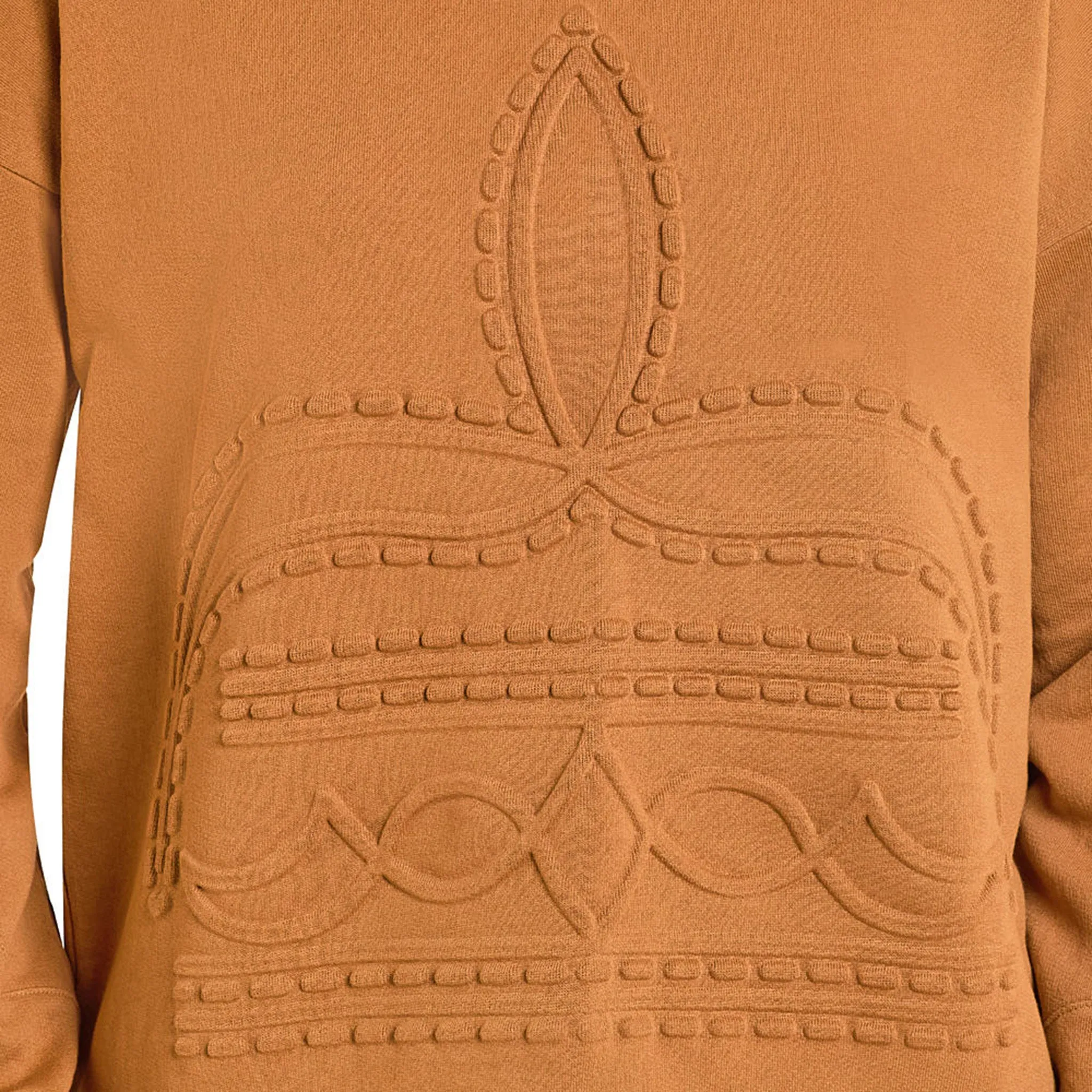 Brass Boot Stitch Sweatshirt sold by Western Edge product image thumbnail 3