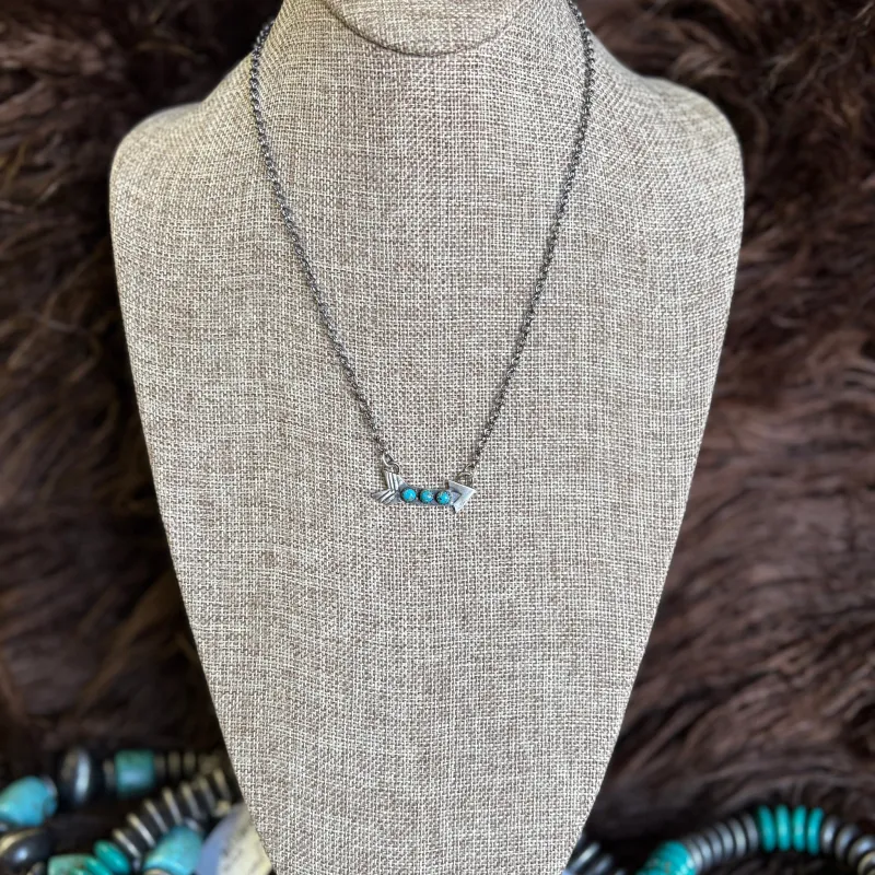 "Rory" Arrow Necklace made by Western Edge