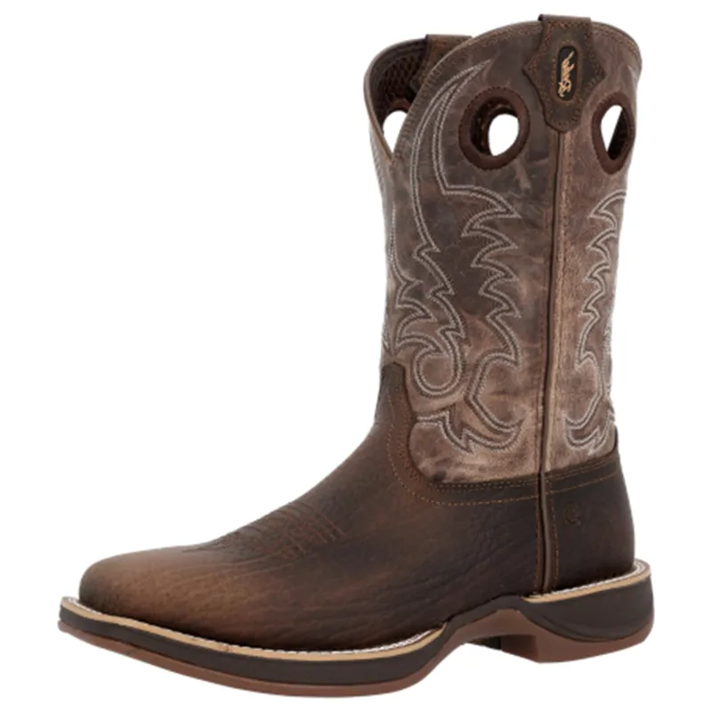 Durango Brown Rebel Ultra Light Square Toe made by Durango